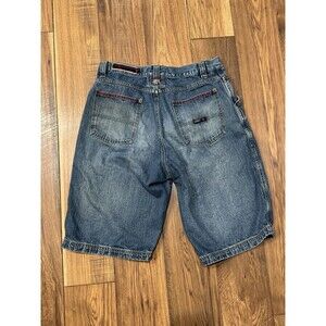 Rare Vintage Y2K Esco JNCO Style Baggy Denim Jorts Size 36W Skater 2000s Faded
